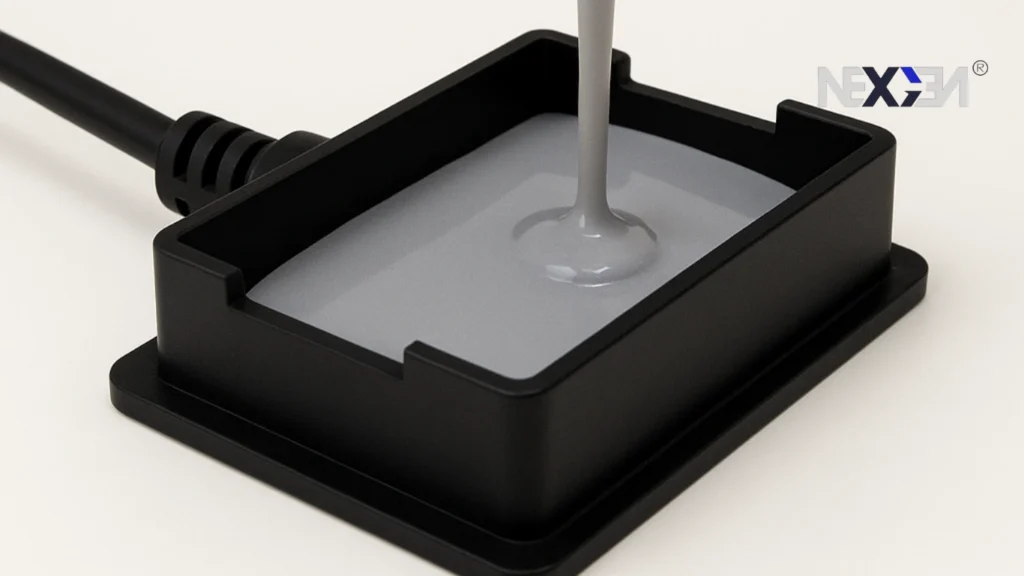 potting junction box solar panel