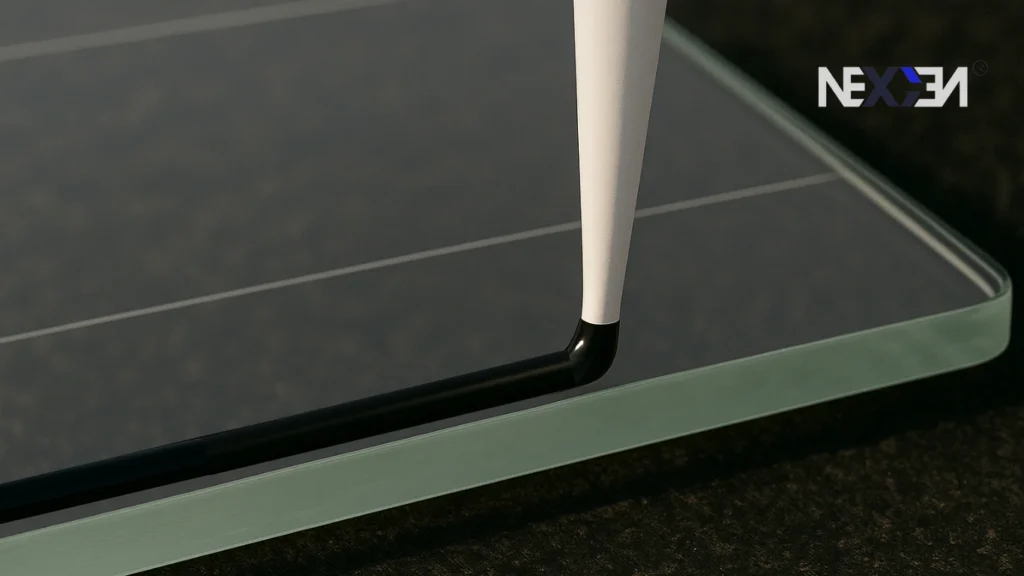 solar panel edge sealing